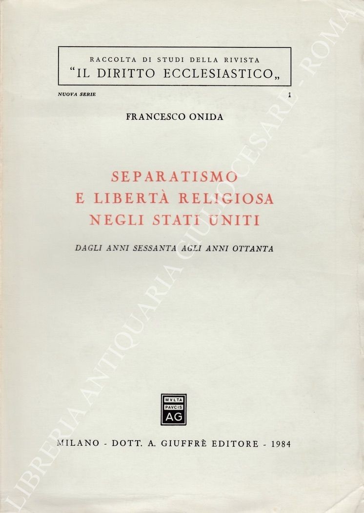 Separatismo e libertà religiosa negli Stati Uniti