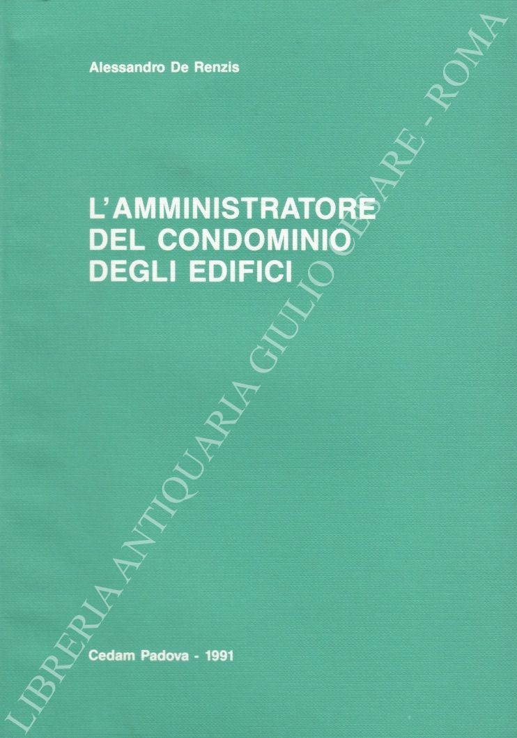 L'amministratore del condominio degli edifici