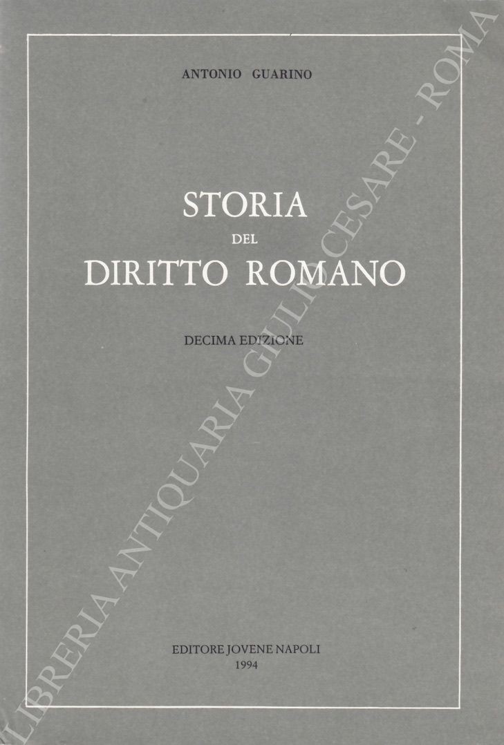 Storia del diritto romano