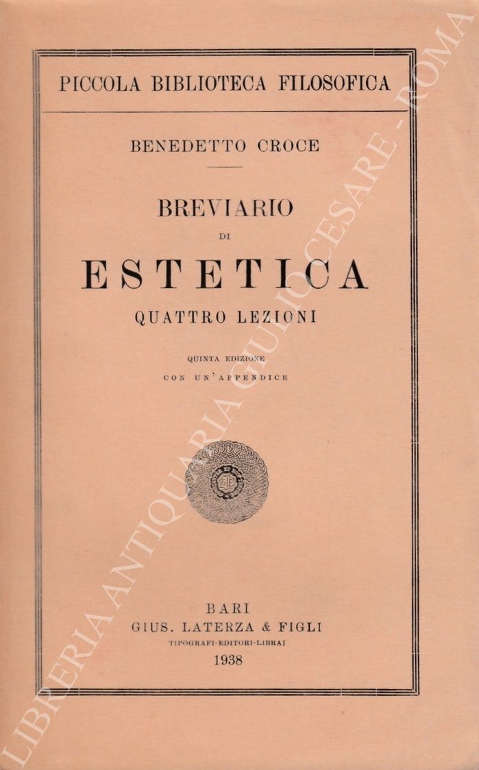 Breviario di estetica. Quattro lezioni