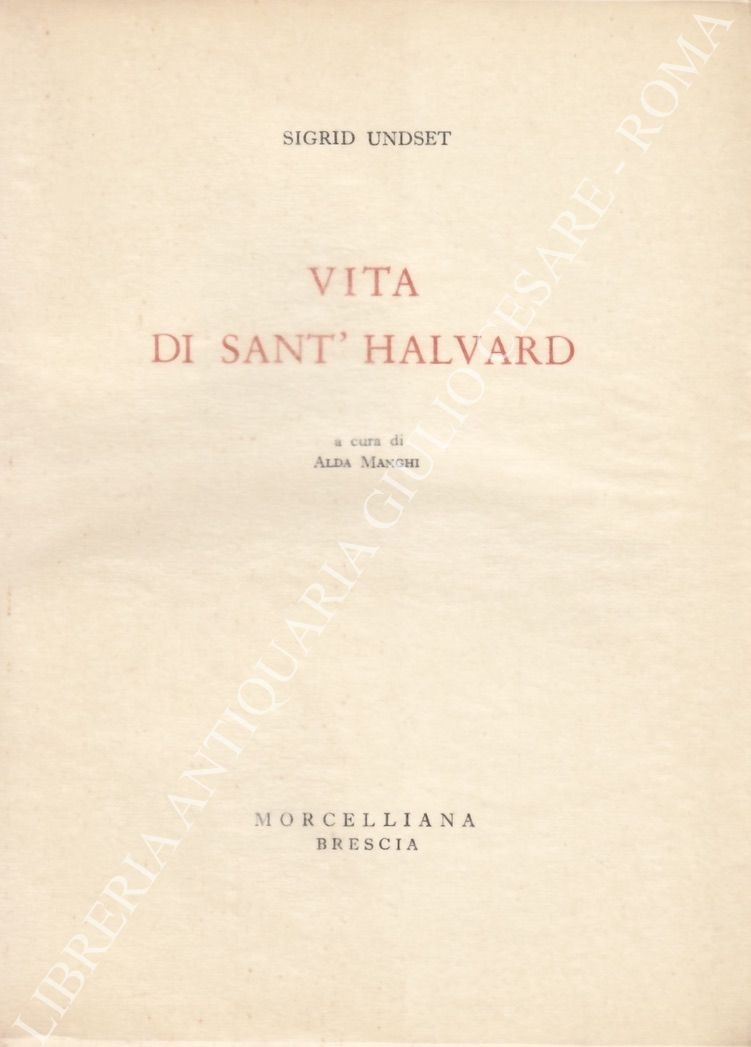 Vita di Sant' Halvard