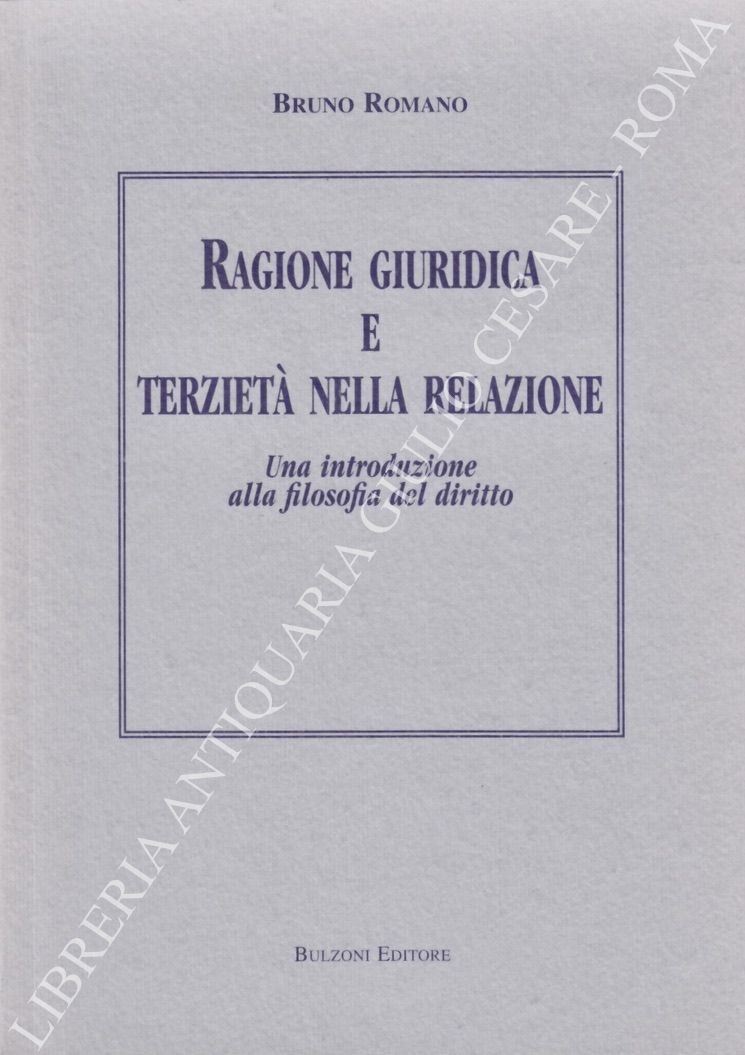 Ragione giuridica e terzietà nella relazione
