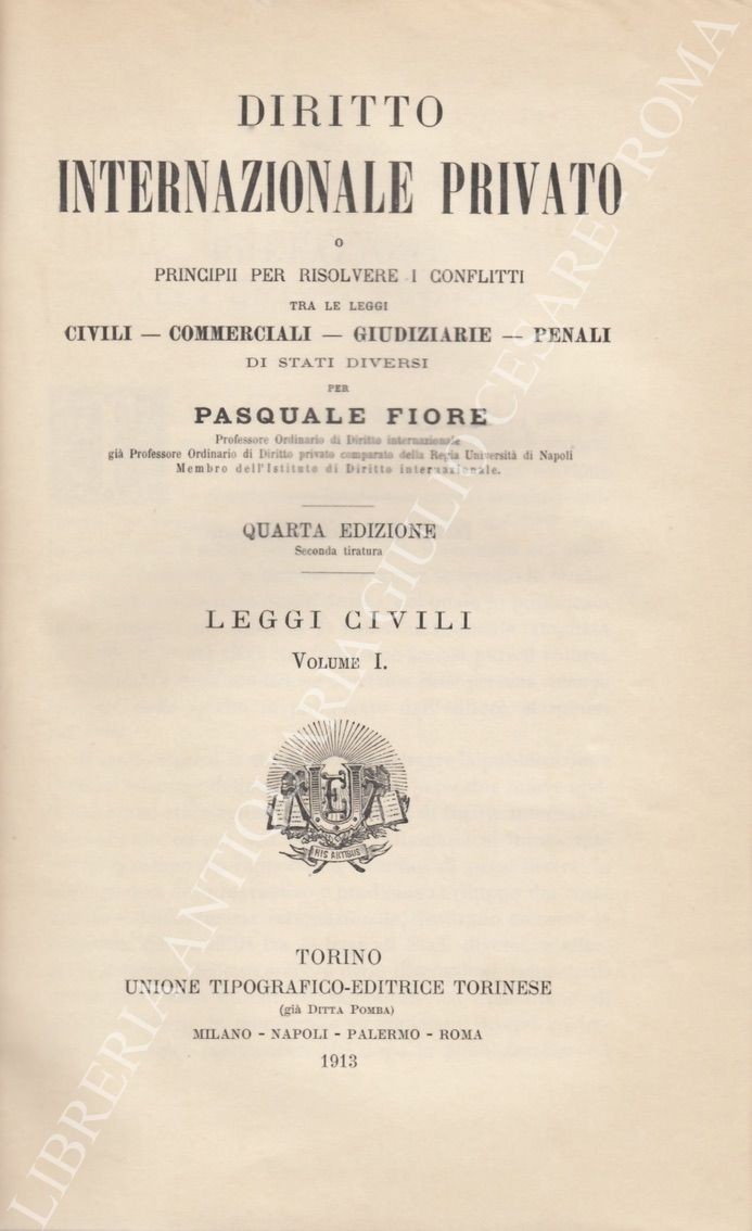 Diritto internazionale privato