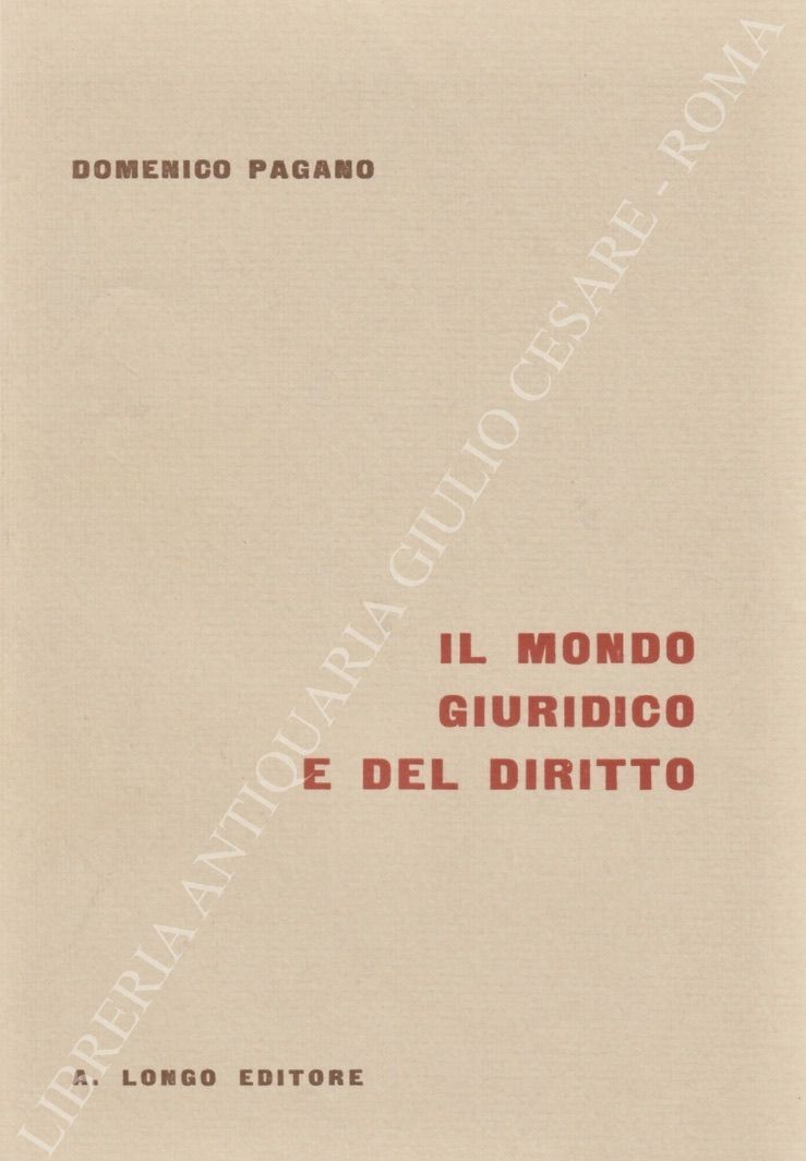 Il mondo giuridico e del diritto