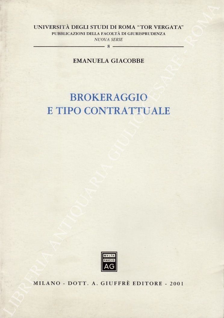 Brokeraggio e tipo contrattuale
