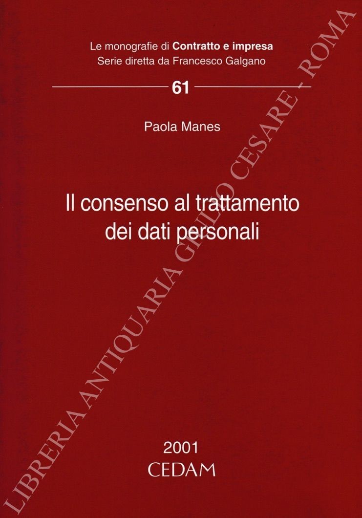 Il consenso al trattamento dei dati personali