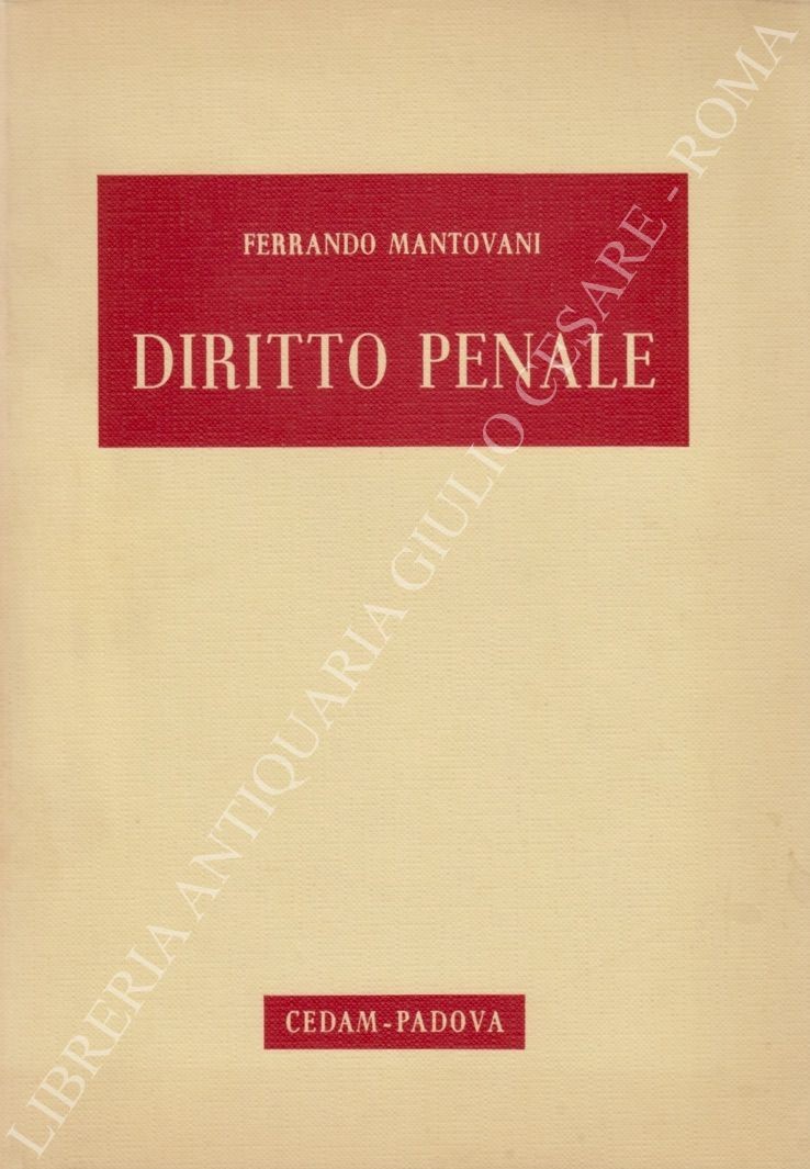 Diritto penale. Parte generale
