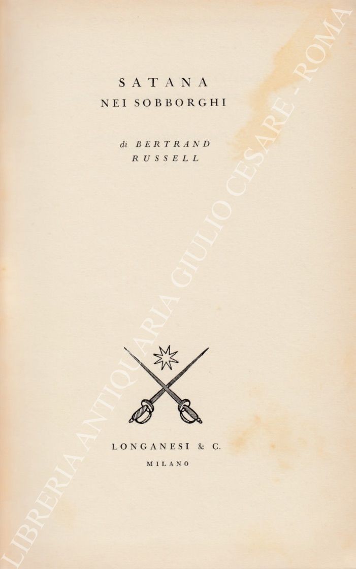 Satana nei sobborghi