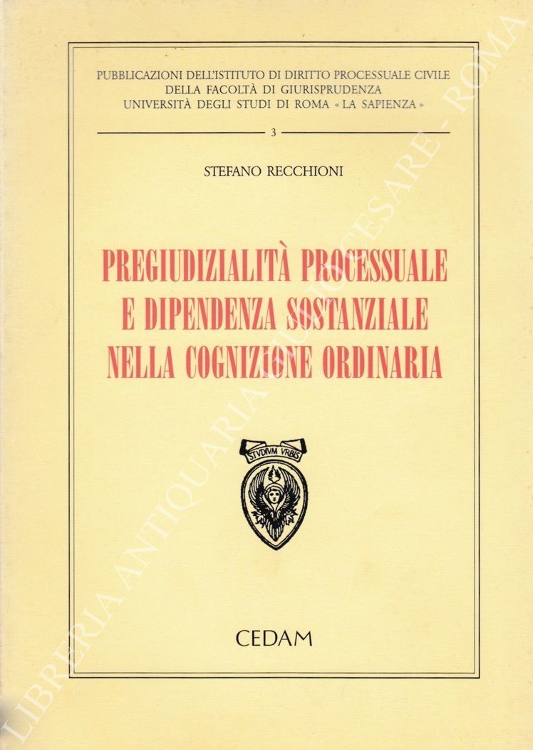Pregiudizialità processuale