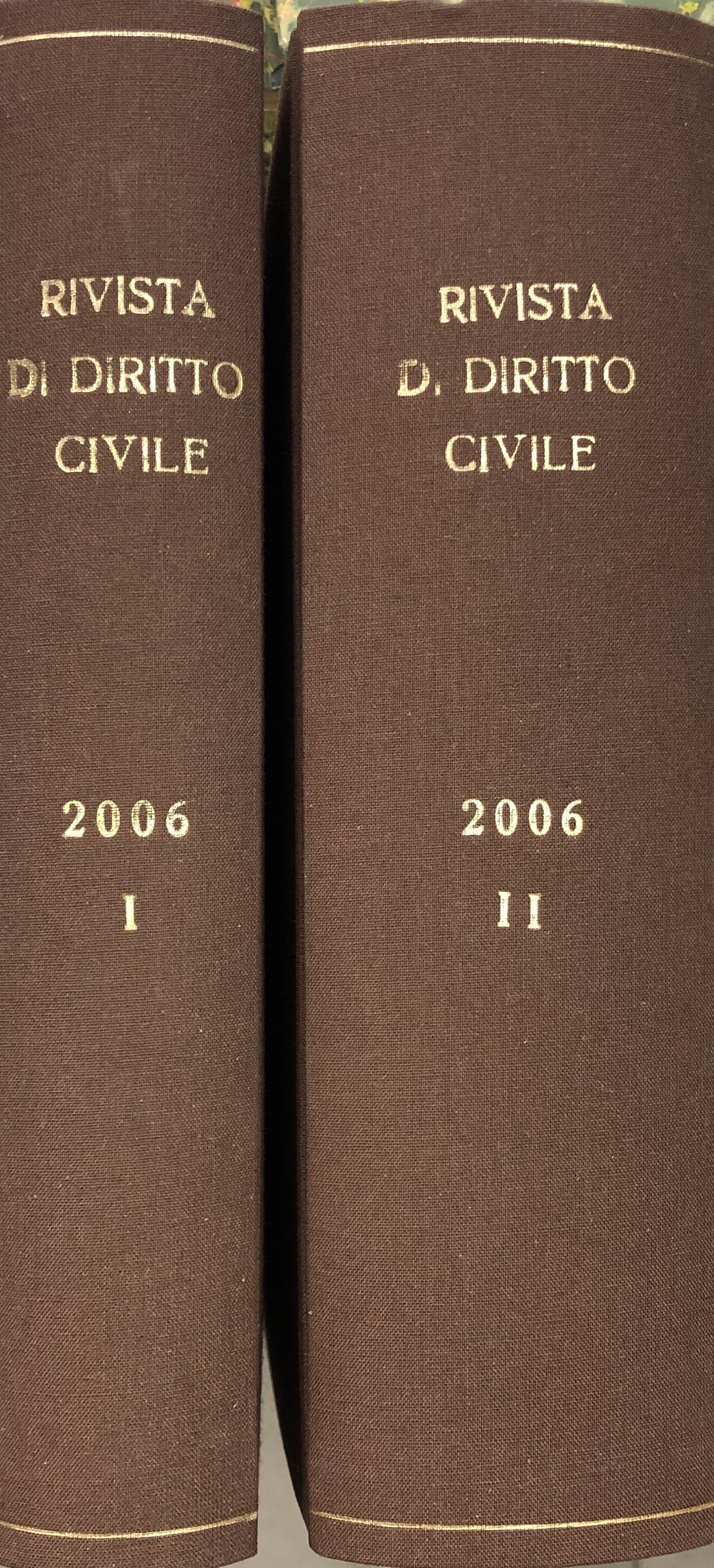 Rivista di diritto civile
