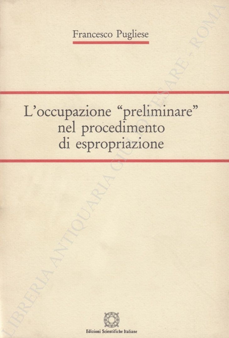 L'occupazione preliminare
