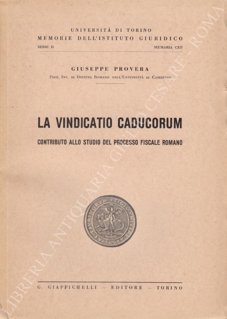 La vindicatio caducorum