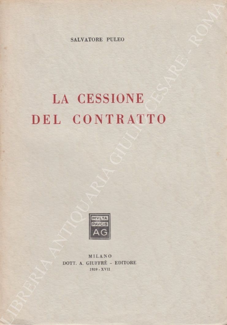 La cessione del contratto