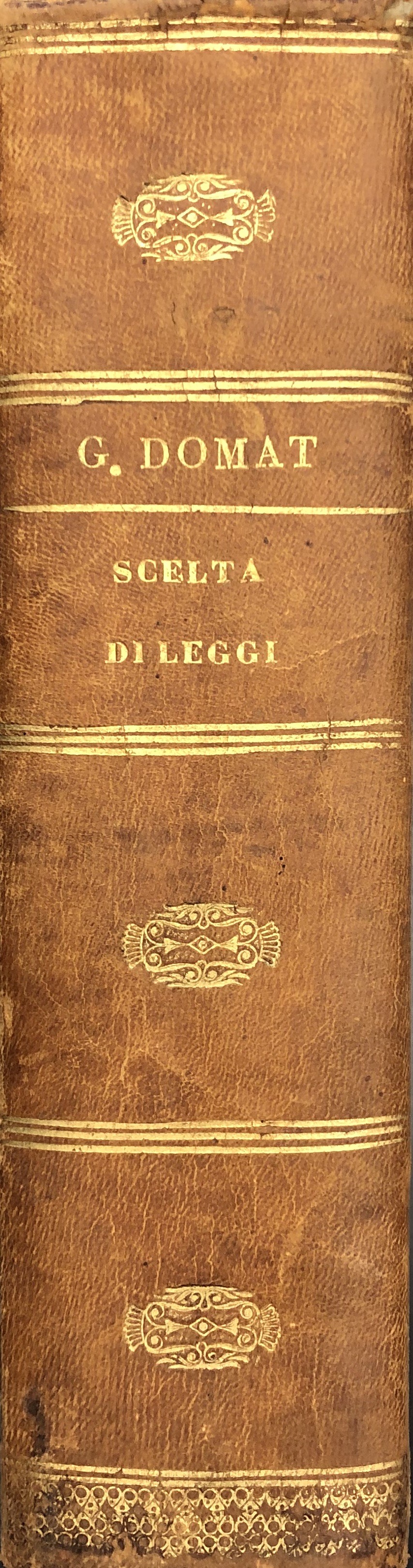 Scelta di leggi. Tratte dai Digesti e dal Codice di Giovanni Domat