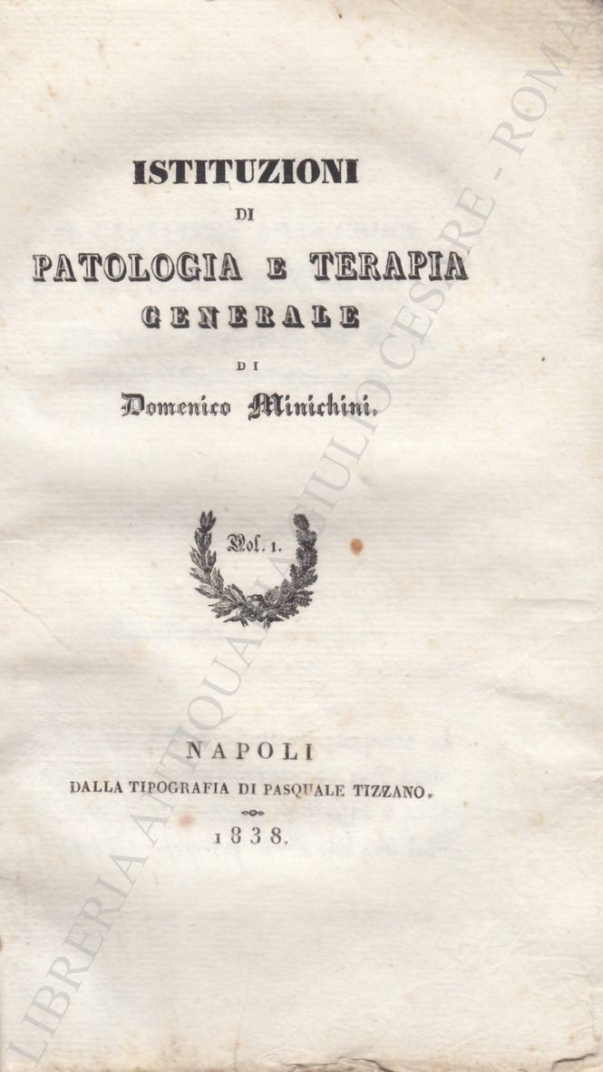Istituzioni di patologia e terapia generale