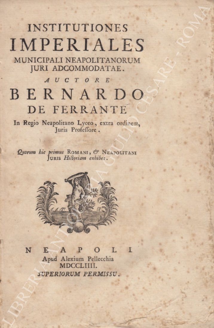 Institutiones imperiales municipali neapolitanorum