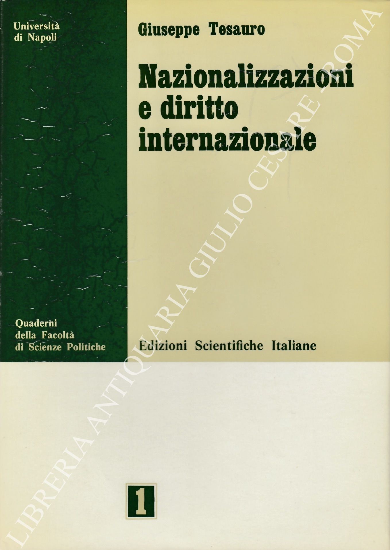Nazionalizzazioni e diritto internazionale