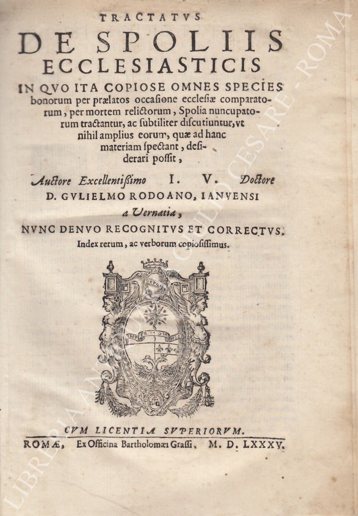 Tractatus de spoliis ecclesiasticis