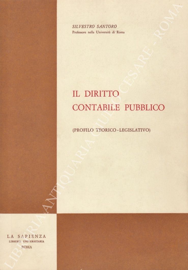 Il diritto contabile pubblico