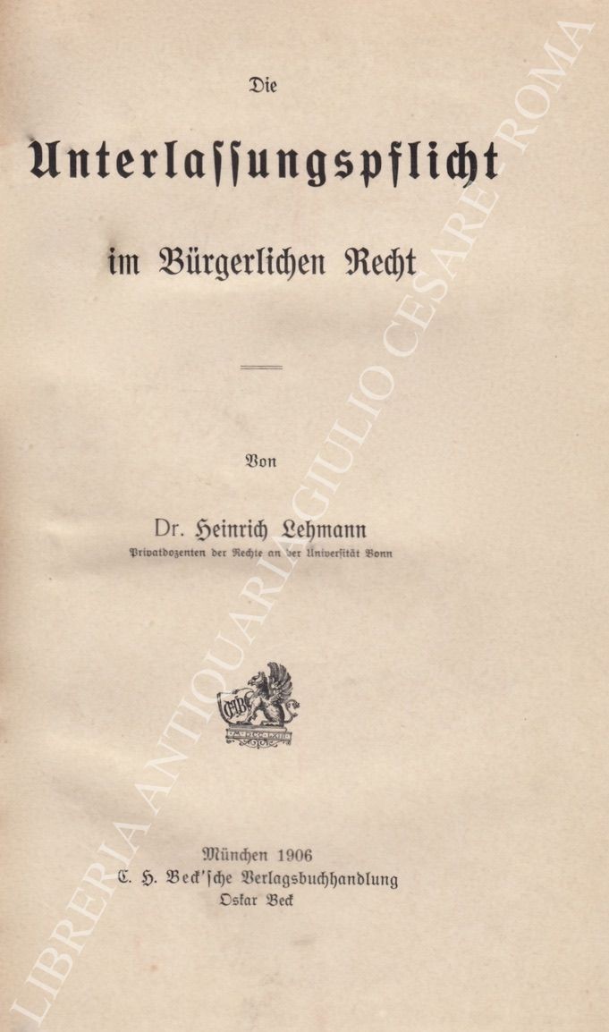 Die Unterlassungspflicht