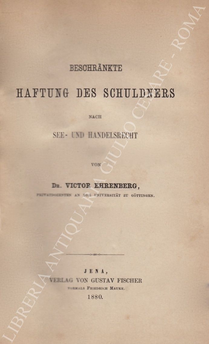 Beschränkte haftung des schuldners