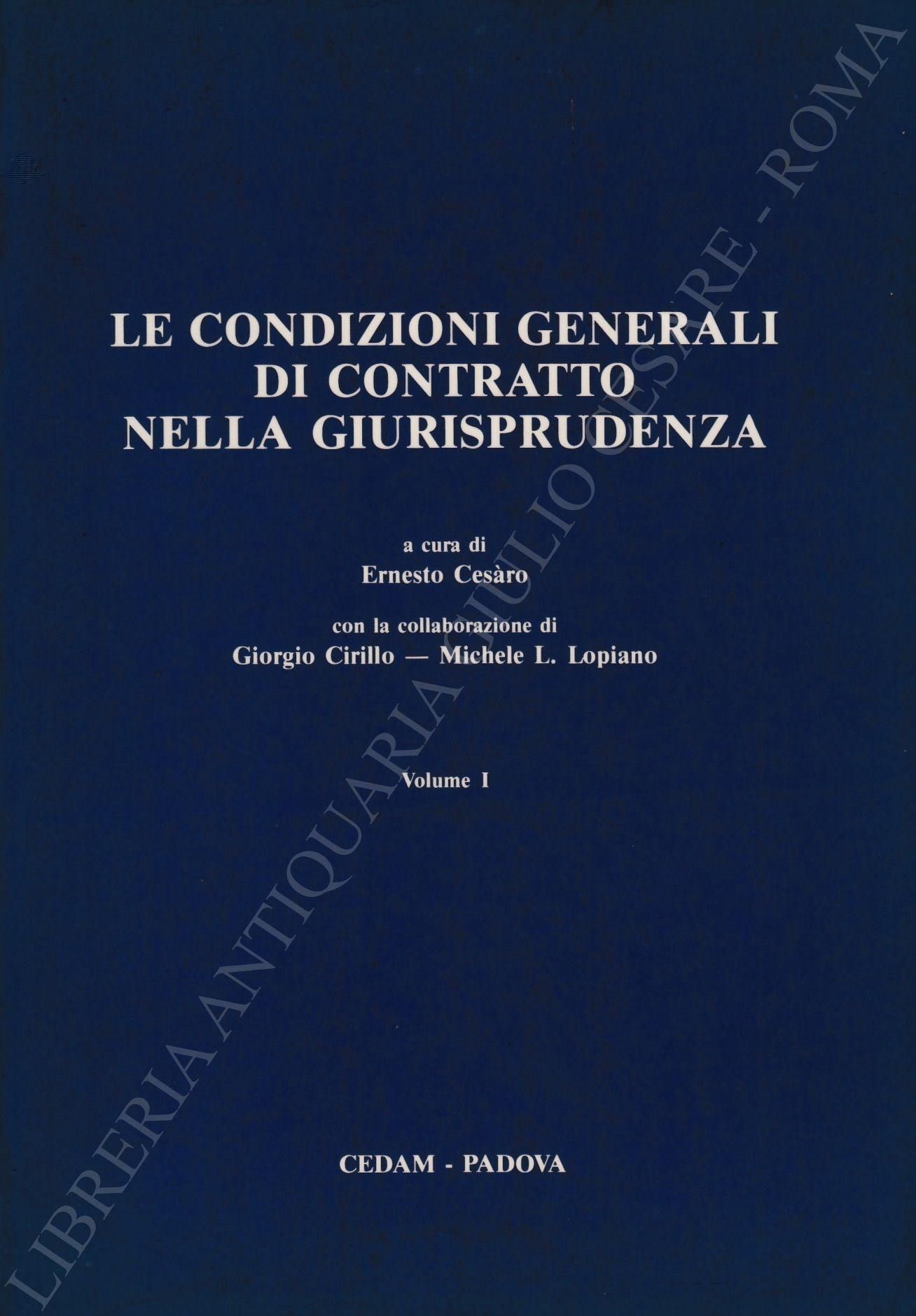 Le condizioni generali di contratto nella giurisprudenza