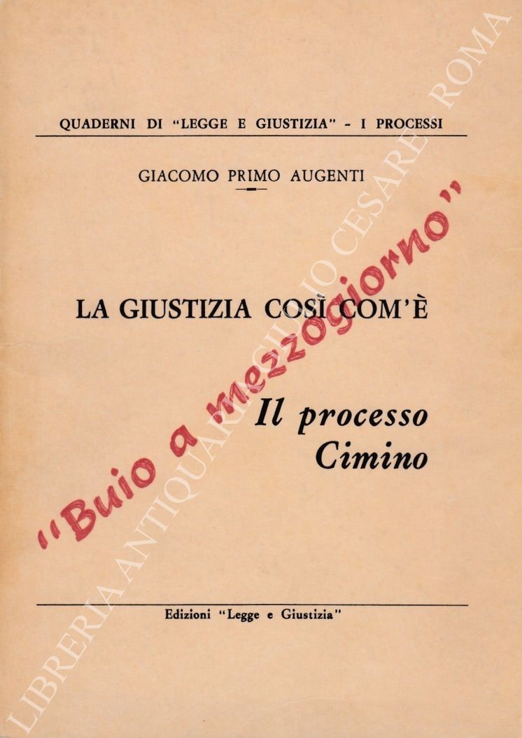 La giustizia così com'è