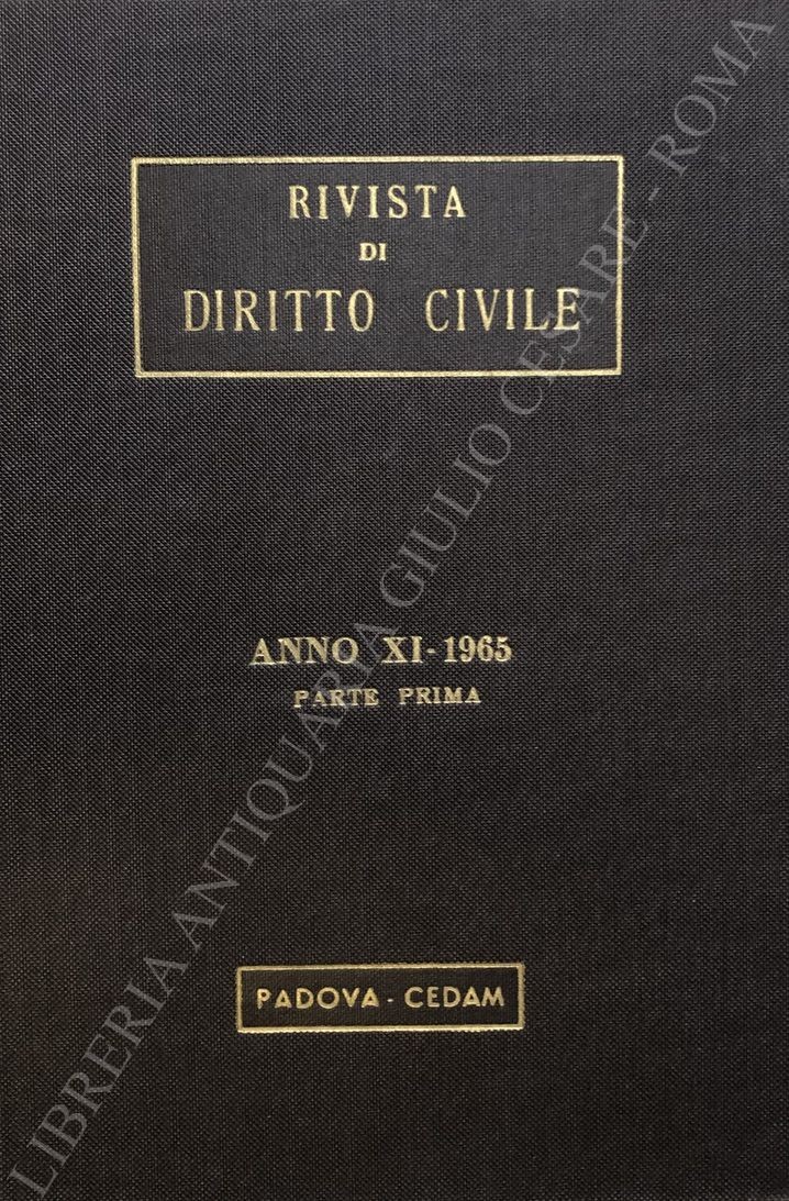 Rivista di diritto civile