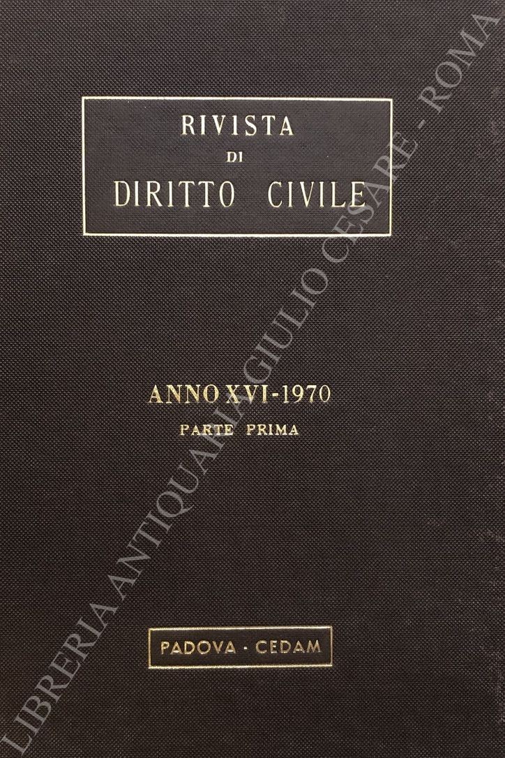 Rivista di diritto civile