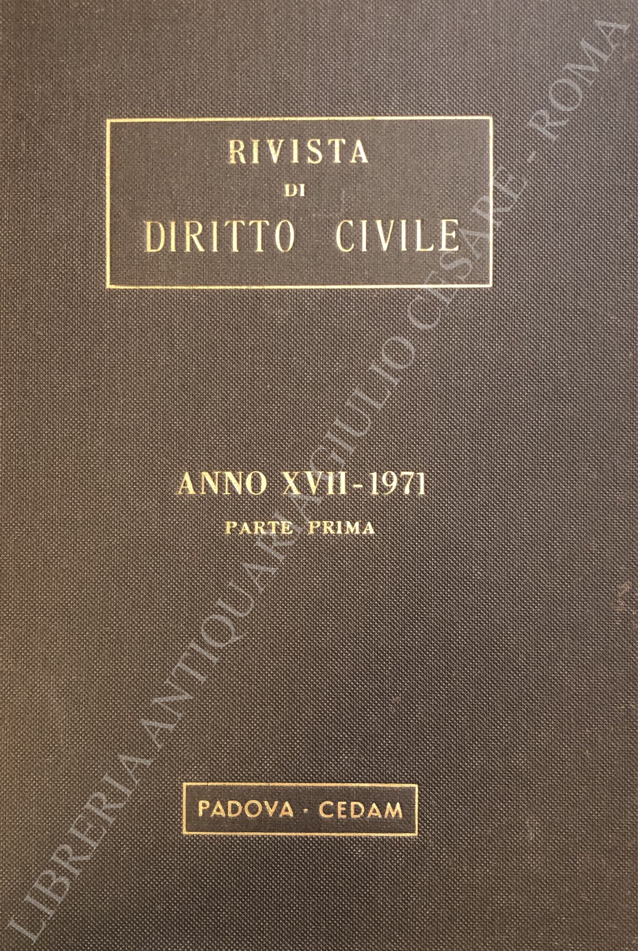 Rivista di diritto civile