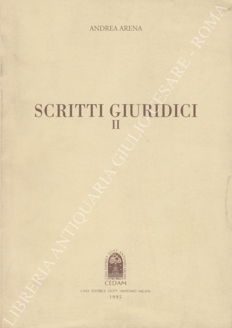 Scritti giuridici