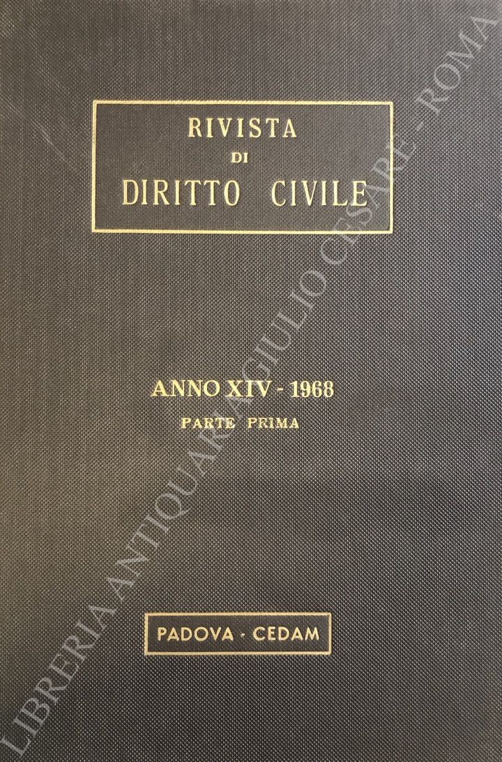 Rivista di diritto civile