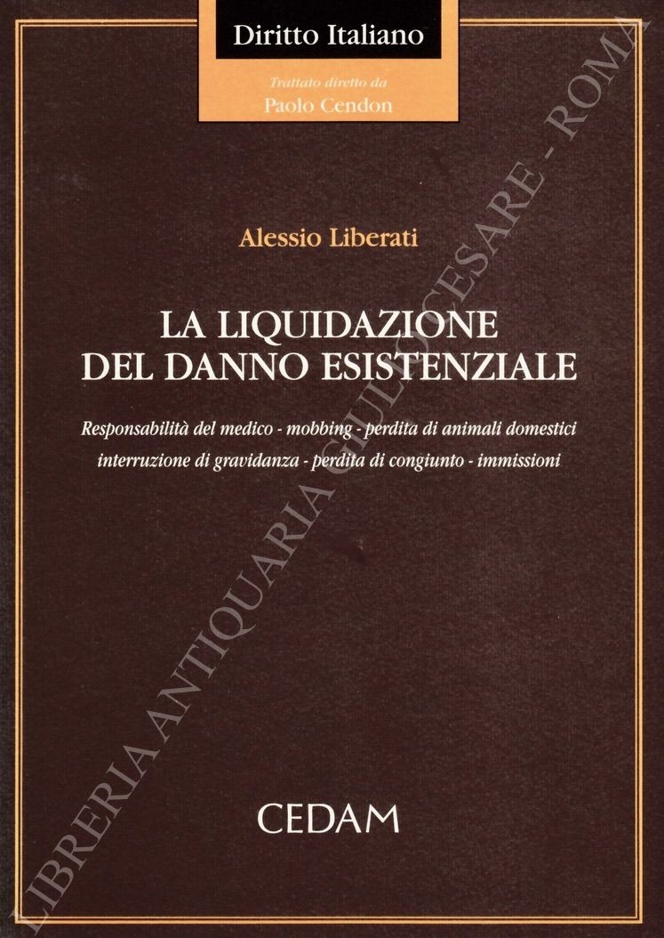 La liquidazione del danno esistenziale