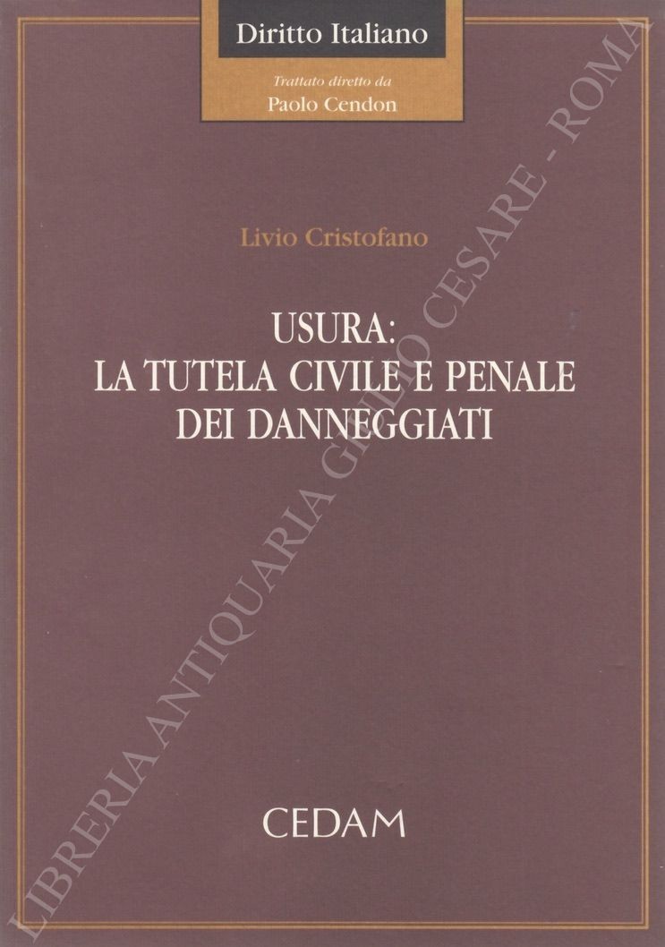 Usura: la tutela civile e penale dei danneggiati