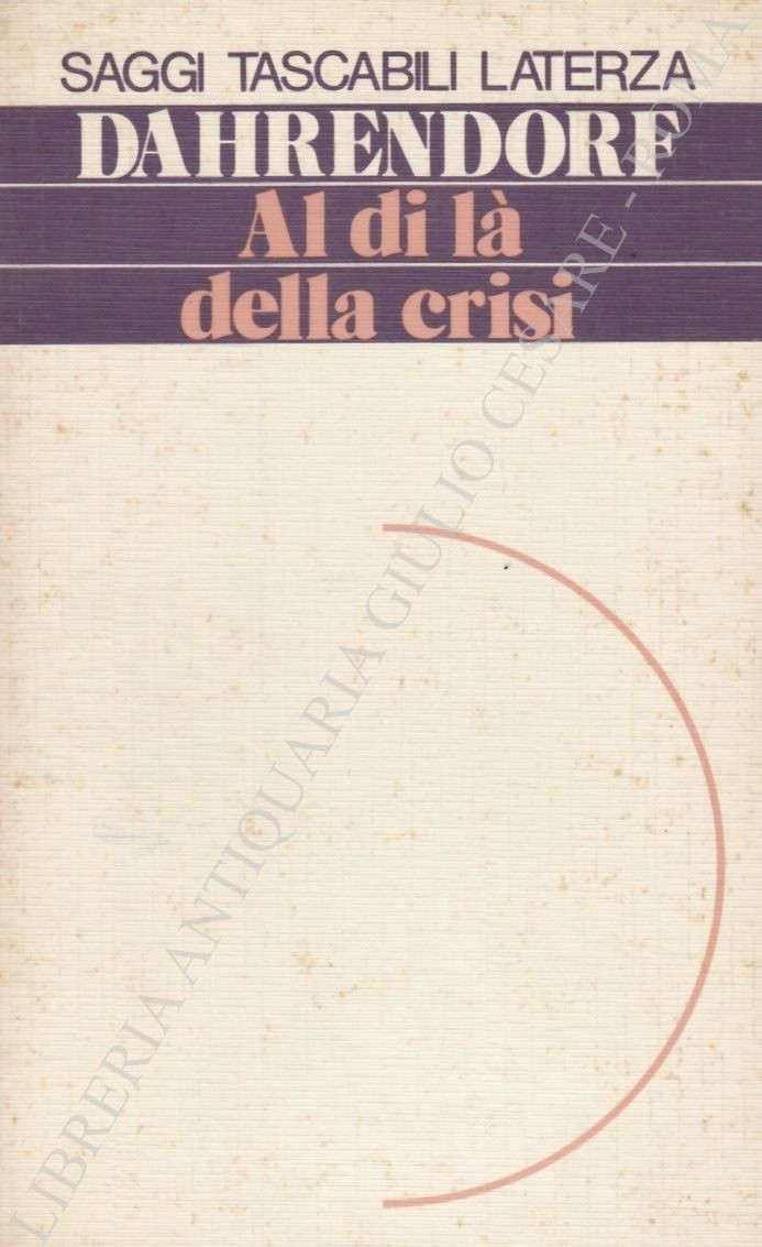 Al di la della crisi