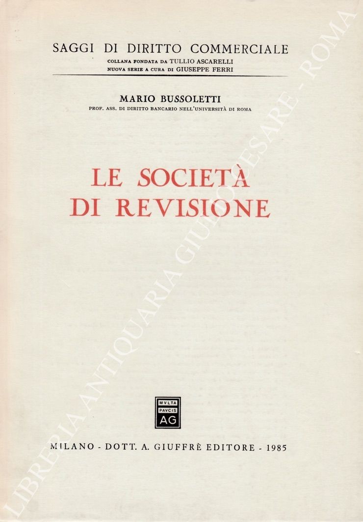 Le società di revisione