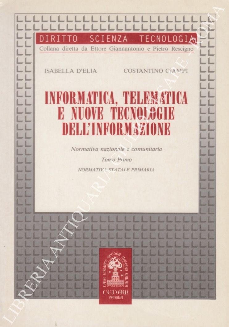 Informatica, telematica e nuove tecnologie dell'informazione