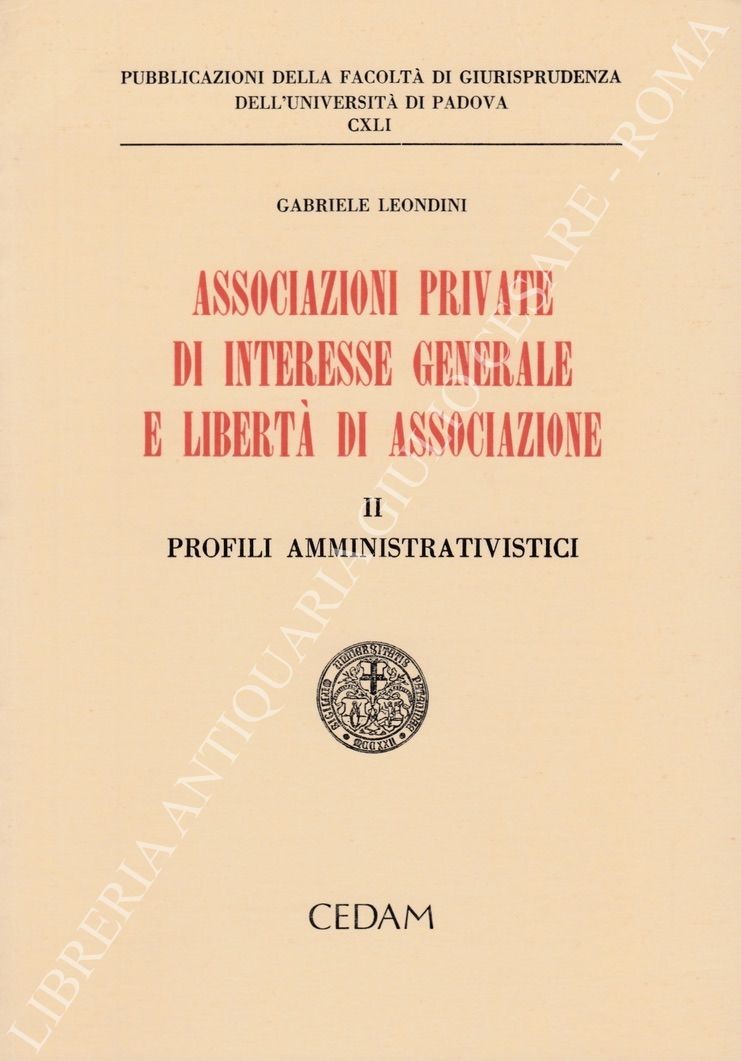 Associazioni private di interesse generale