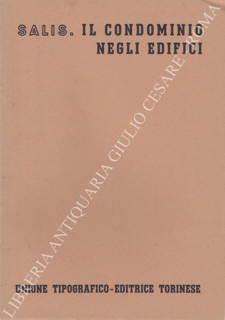 Il condominio negli edifici
