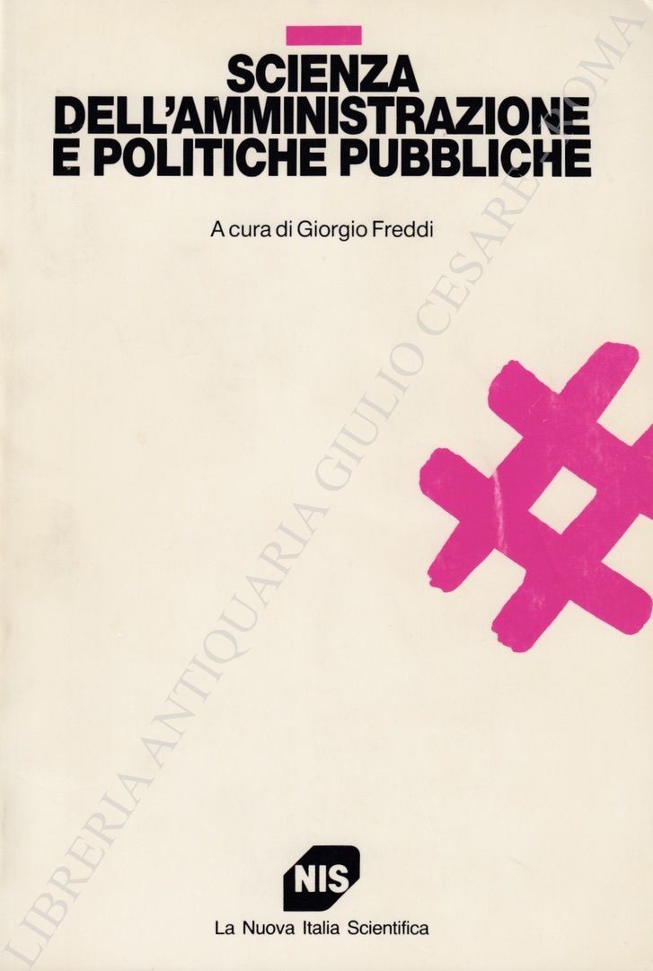 Scienza dell'amministrazione e politiche pubbliche