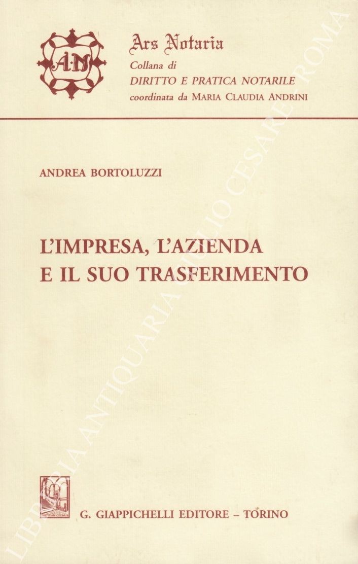 L'impresa, l'azienda e il suo trasferimento 