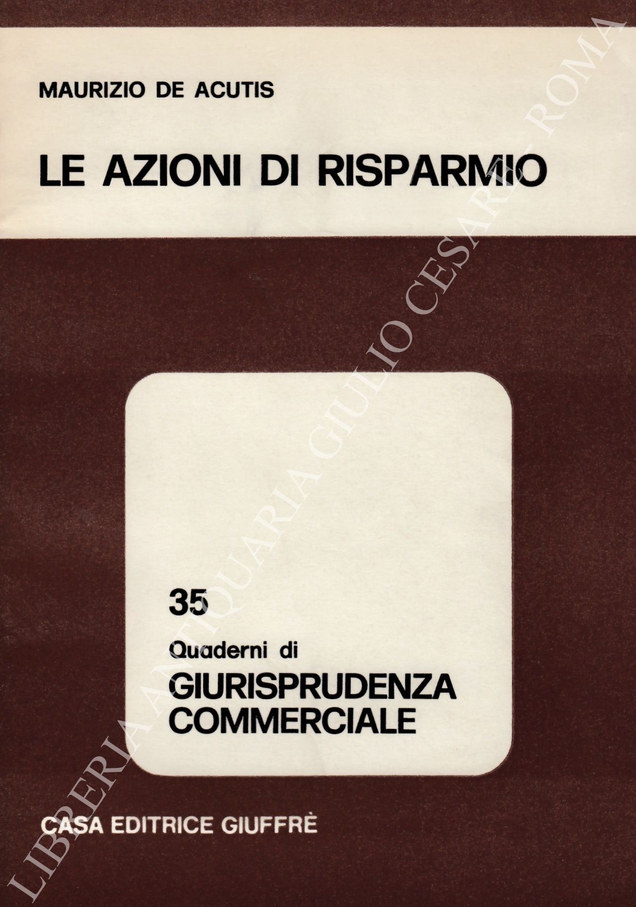 Le azioni di risparmio