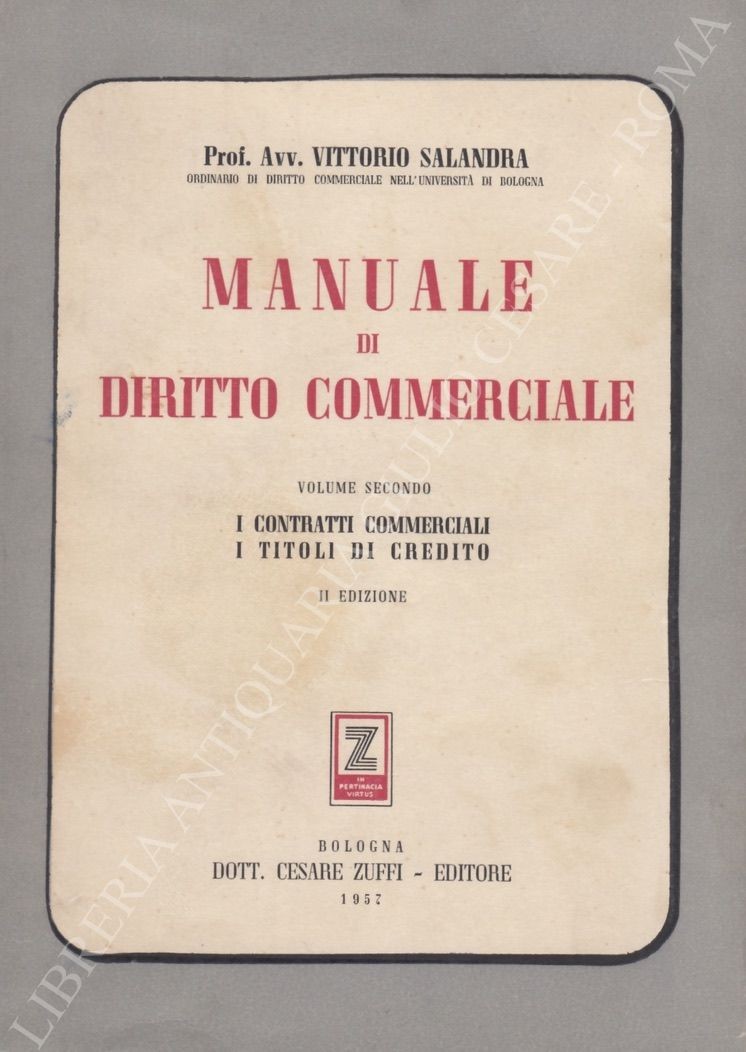 Manuale di diritto commerciale