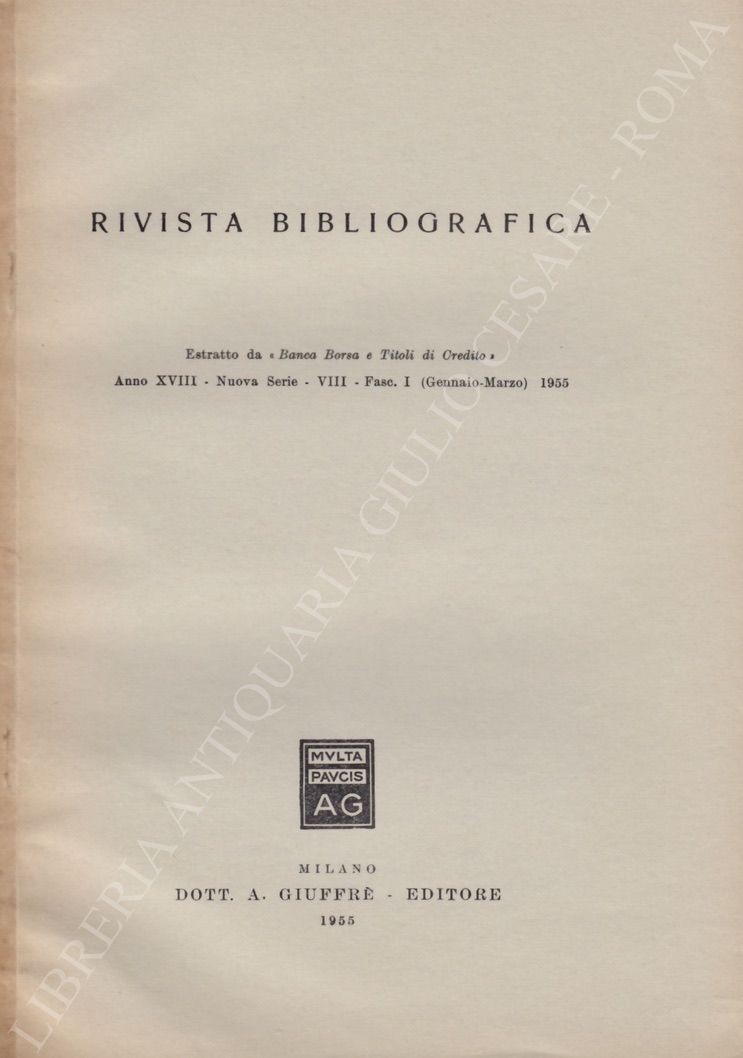 Rivista bibliografica