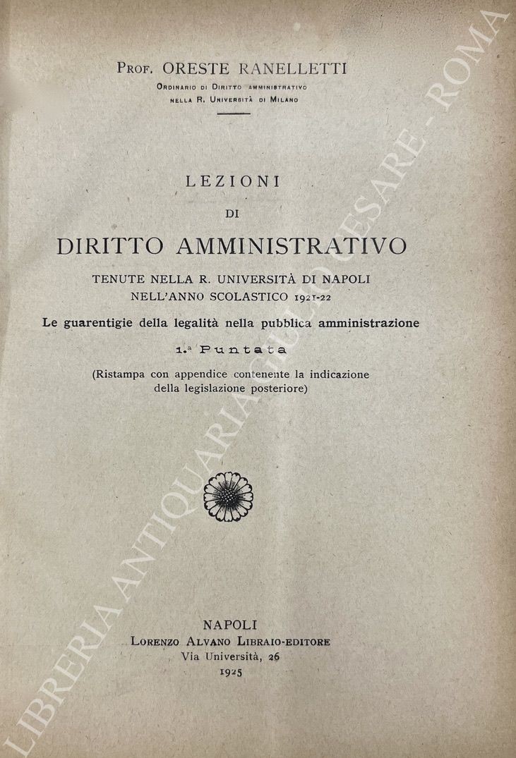 Lezioni di diritto amministrativo