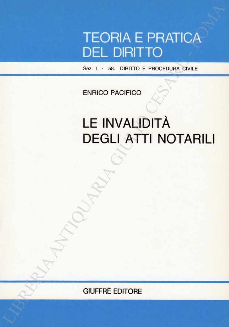 Le invalidità degli atti notarili