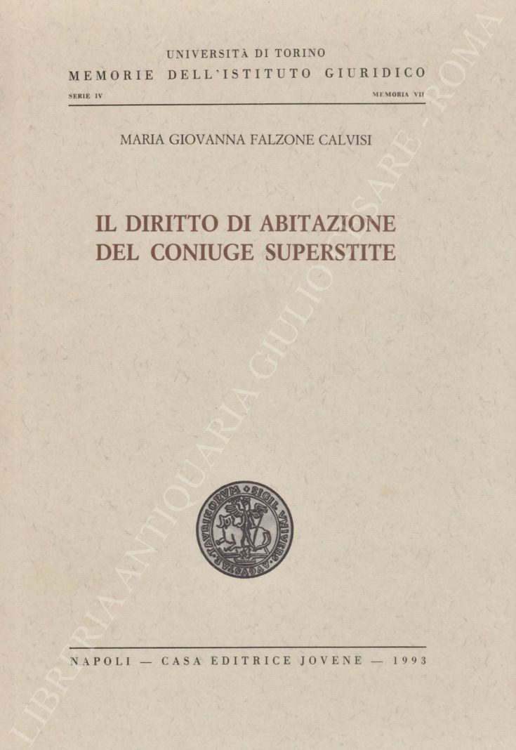 Il diritto di abitazione del coniuge superstite
