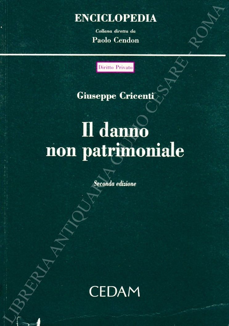 Il danno non patrimoniale