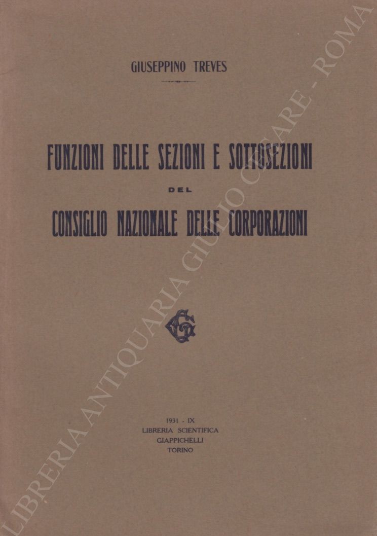 Funzioni delle sezioni e sottosezioni del Consiglio Nazionale