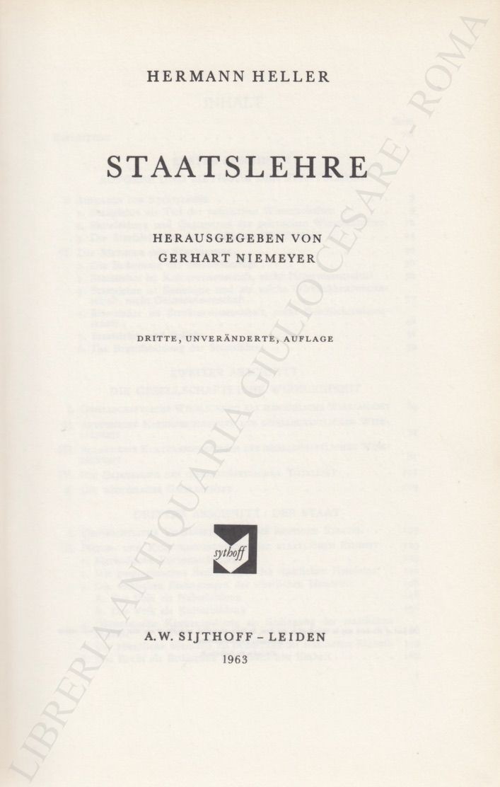 Staatlehre
